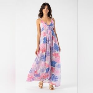BNWT Tiare Hawaii Gracie Maxi Dress Naturals